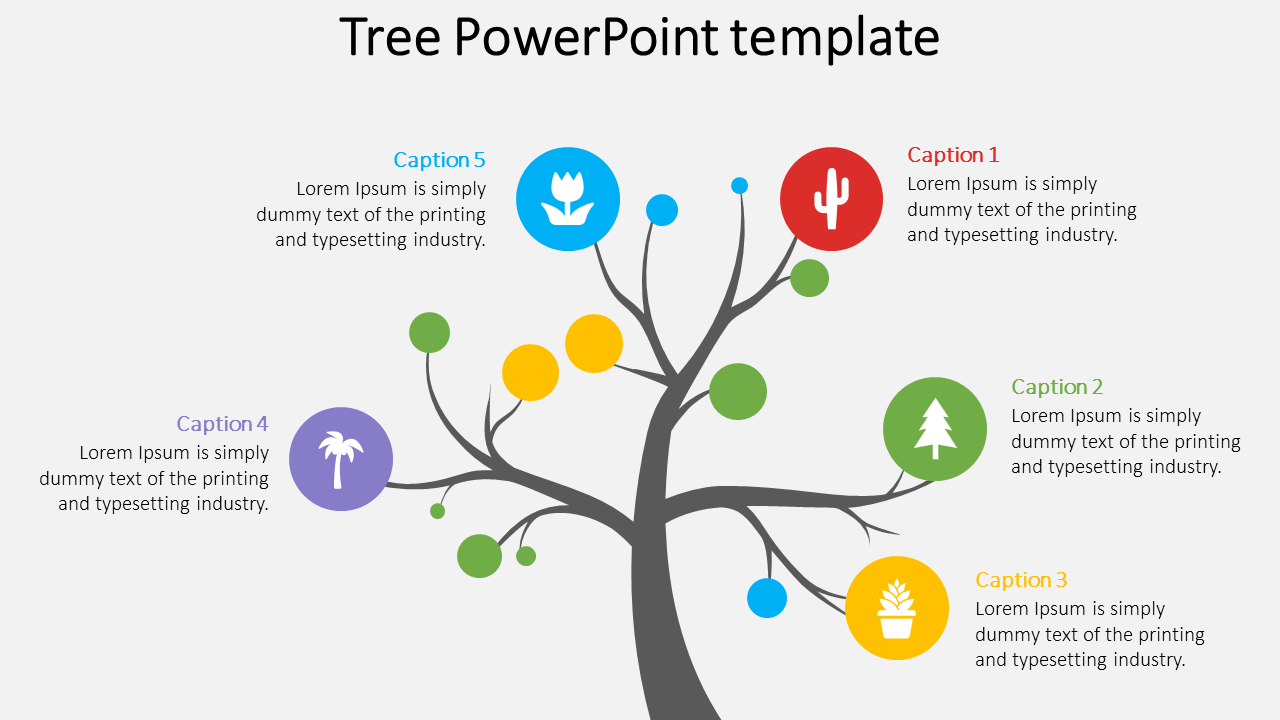 tree powerpoint template